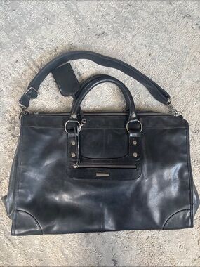 Victoria's Secret Black Leather bag